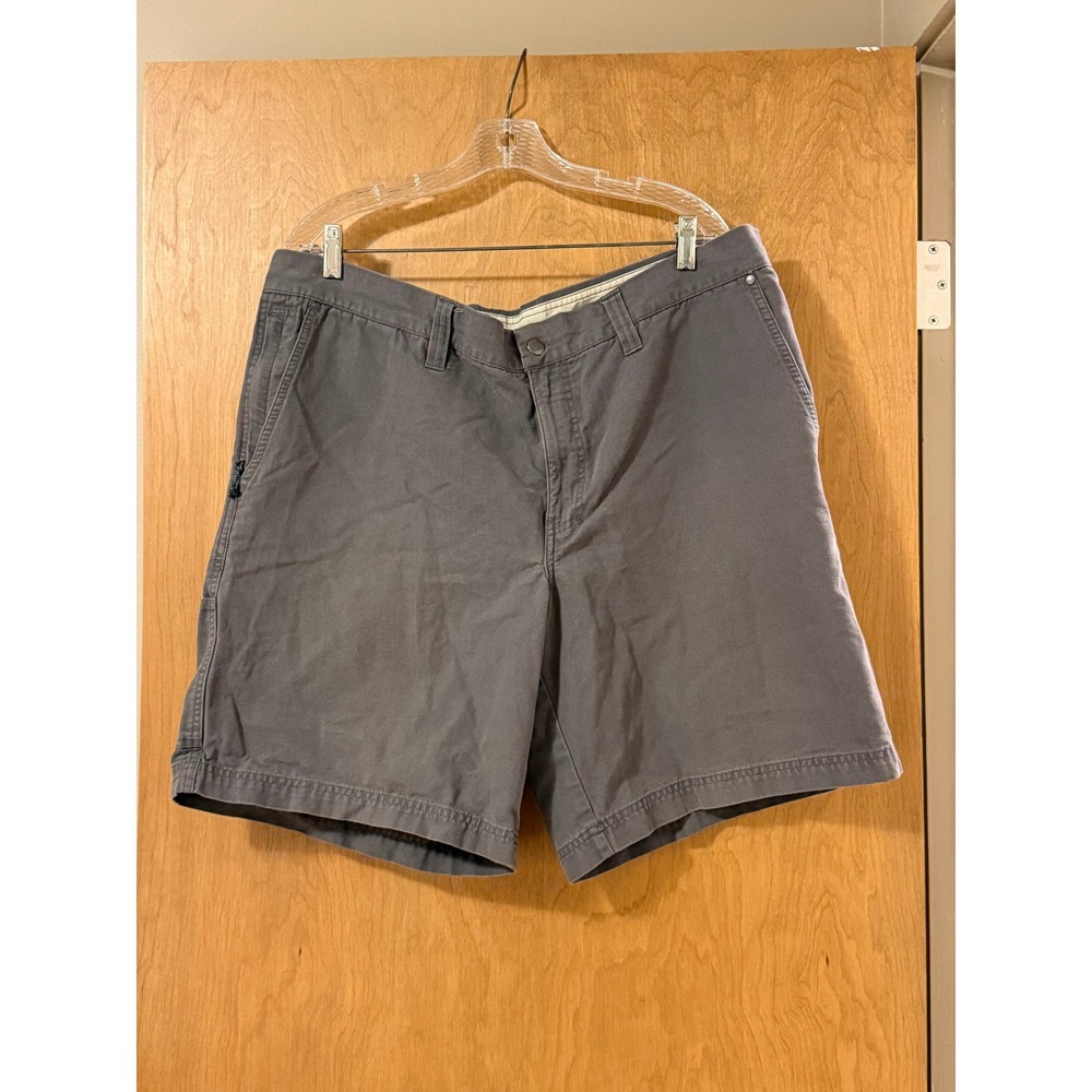 Columbia Sportswear Mens Shorts Size‎ 40W 10L Cotton Canvas Zip Side Pocket